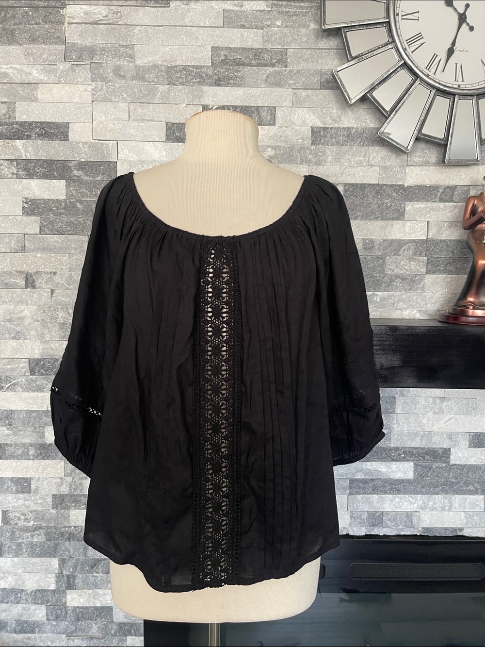 Sanctuary Lace Inset Top Size M